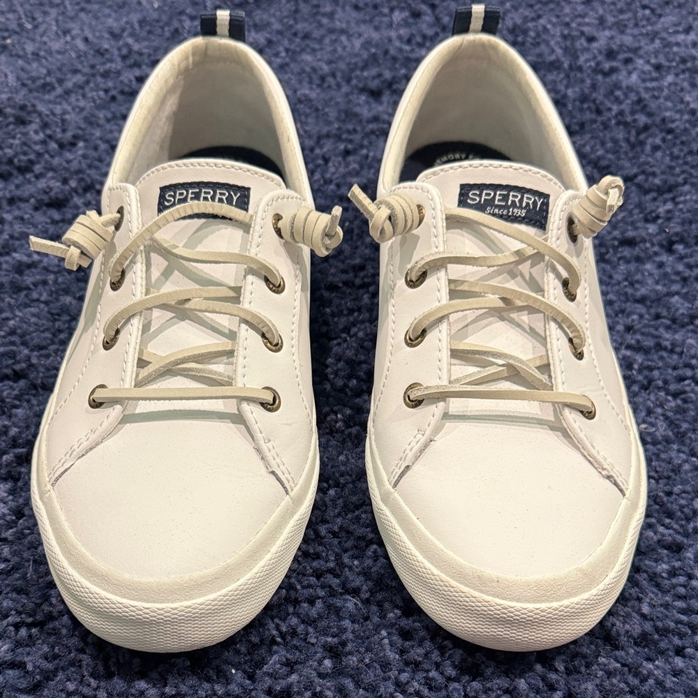 Sperry Off-White Canvas Sneakers
